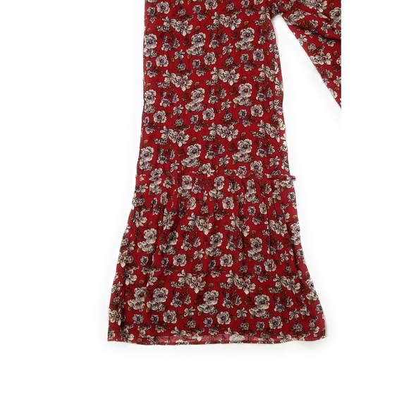 AMERICAN EAGLE Floral Wide Leg Jumpsuit Size 0 - Picture 5 of 8